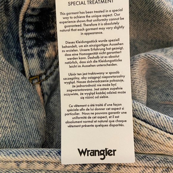 WRANGLER ACID WASH MOM JEANS - Picture 5 of 7